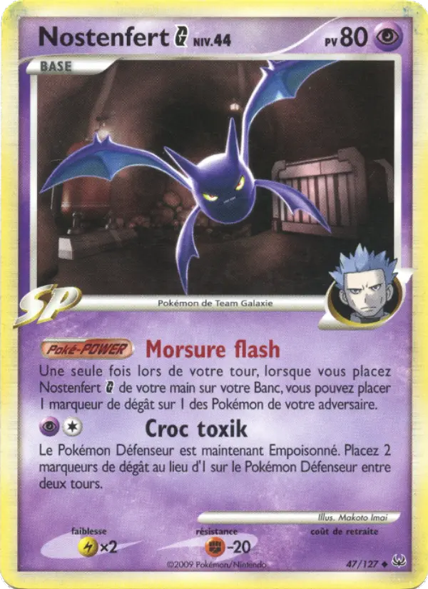 Nostenfert — carte 47 de l’extension Platine