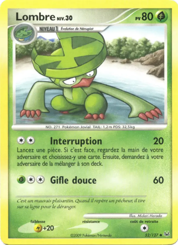 Lombre — carte 52 de l’extension Platine