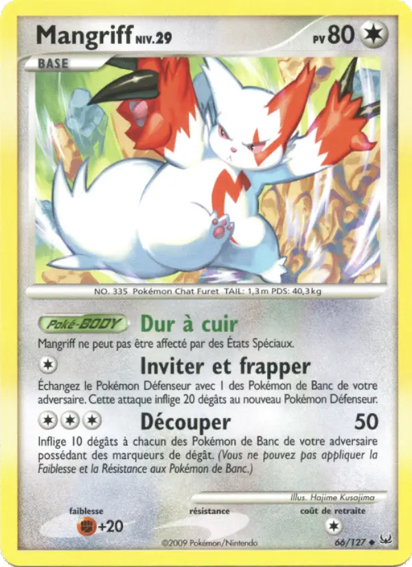 Mangriff — carte 66 de l’extension Platine