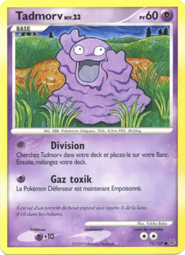 Tadmorv — carte 75 de l’extension Platine