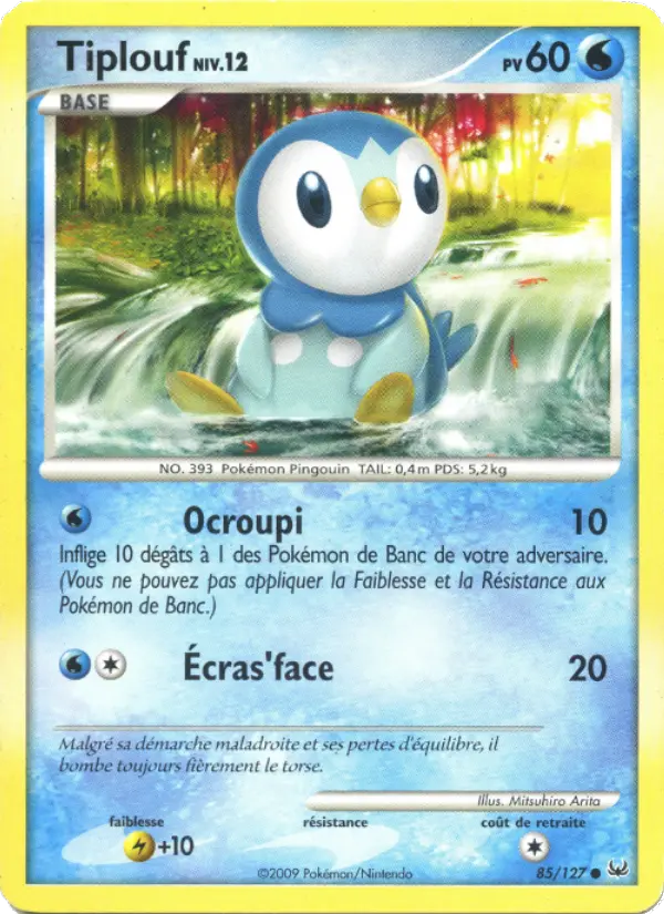 Tiplouf — carte 85 de l’extension Platine