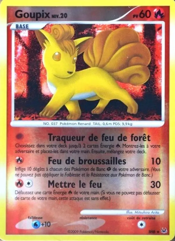 Goupix — carte SH6 de l’extension Platine