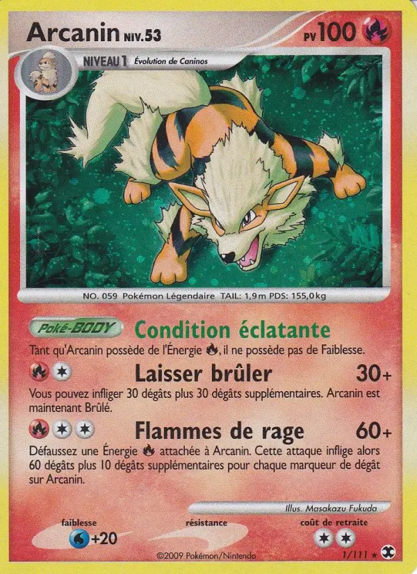 Arcanin Niv. 53 — carte 1 de l’extension Rivaux Émergeants