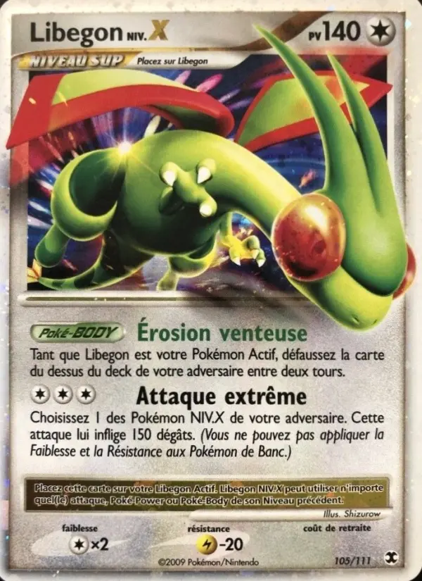 Libegon Niv. X — carte 105 de l’extension Rivaux Émergeants