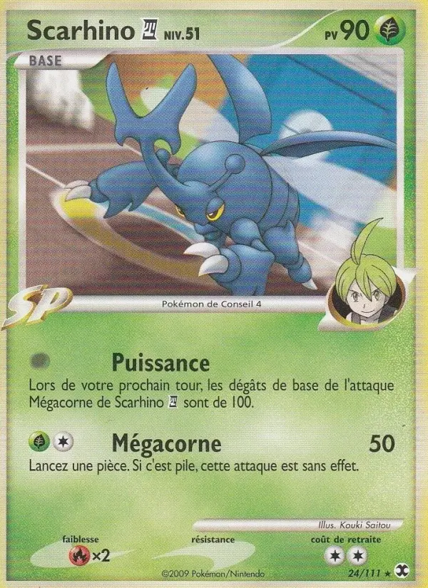 Scarhino Niv. 51 — carte 24 de l’extension Rivaux Émergeants