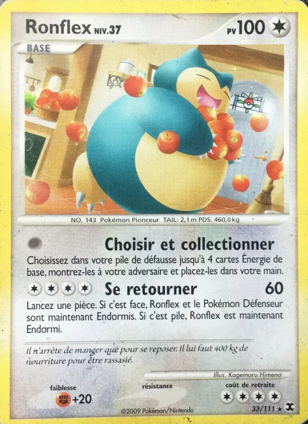Ronflex Niv. 37 — carte 33 de l’extension Rivaux Émergeants