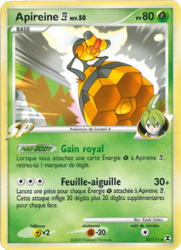Apireine Niv. 50 — carte 35 de l’extension Rivaux Émergeants