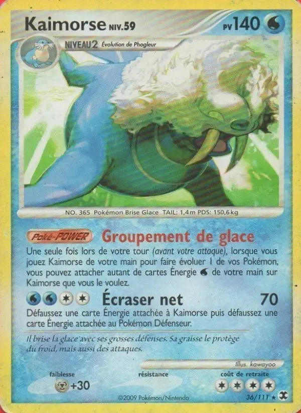 Kaimorse Niv. 59 — carte 36 de l’extension Rivaux Émergeants