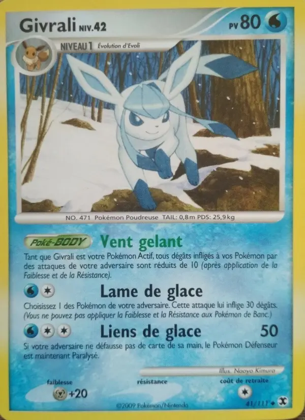 Givrali Niv. 42 — carte 41 de l’extension Rivaux Émergeants
