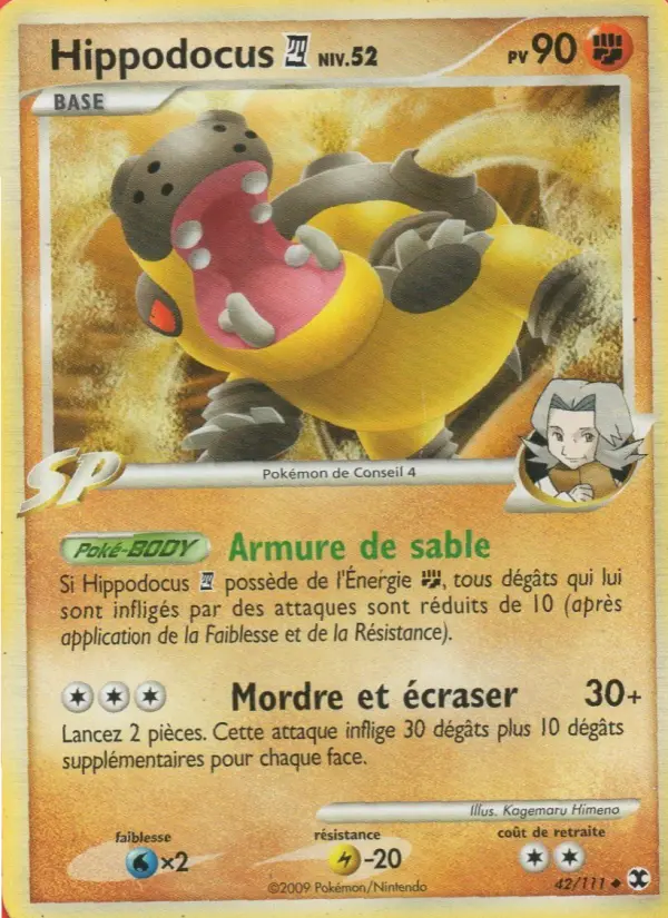 Hippodocus Niv. 52 — carte 42 de l’extension Rivaux Émergeants