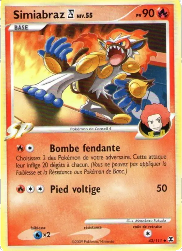 Simiabraz Niv. 55 — carte 43 de l’extension Rivaux Émergeants