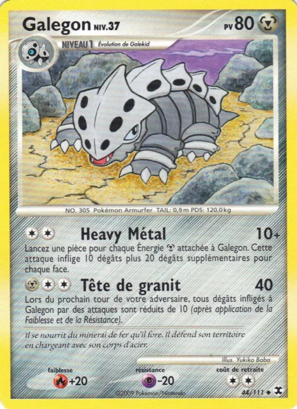 Galegon Niv. 37 — carte 44 de l’extension Rivaux Émergeants