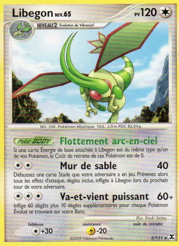 Flygon Niv. 65 — carte 5 de l’extension Rivaux Émergeants