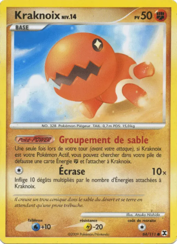 Kraknoix Niv. 14 — carte 84 de l’extension Rivaux Émergeants