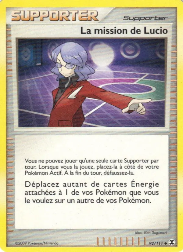La mission de Lucio — carte 92 de l’extension Rivaux Émergeants