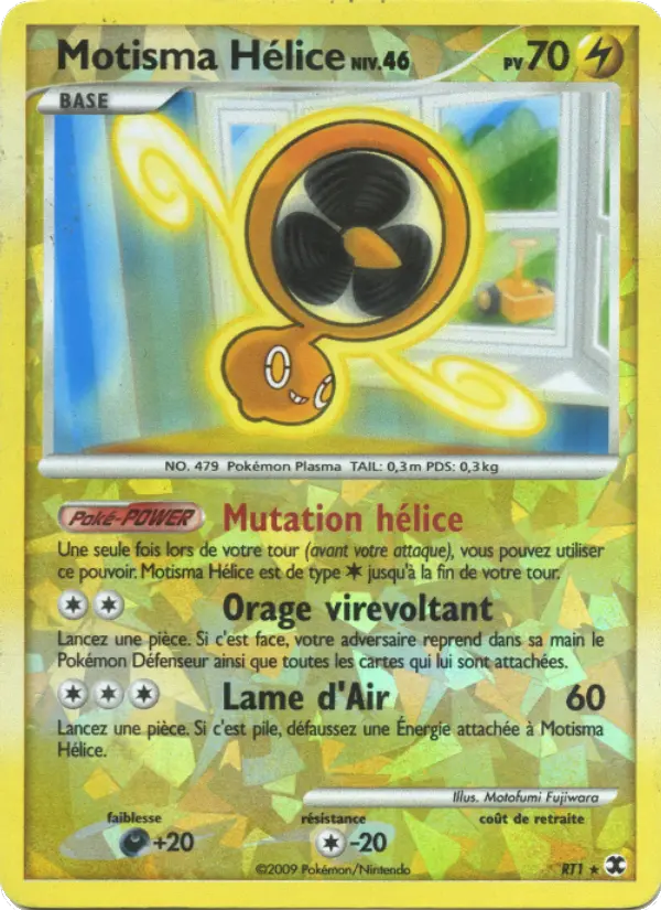 Motisma Hélice Niv. 46 — carte RT1 de l’extension Rivaux Émergeants