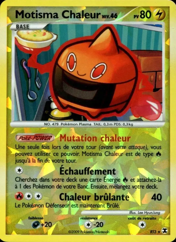 Motisma Chaleur Niv. 46 — carte RT3 de l’extension Rivaux Émergeants