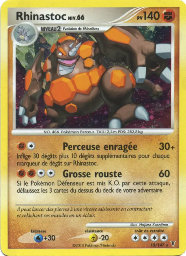 Rhinastoc — carte 10 de l’extension Vainqueurs Suprêmes