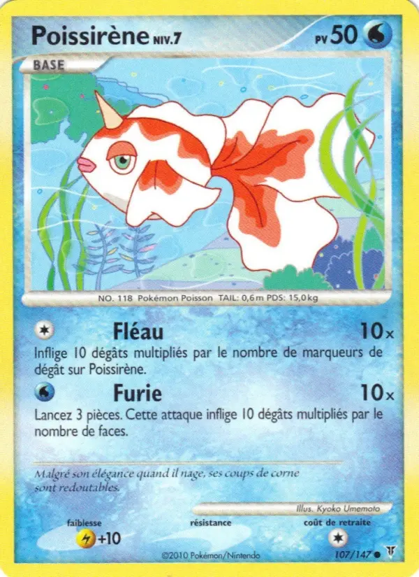 Poissirène — carte 107 de l’extension Vainqueurs Suprêmes