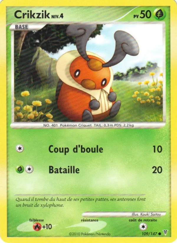 Crikzik — carte 109 de l’extension Vainqueurs Suprêmes