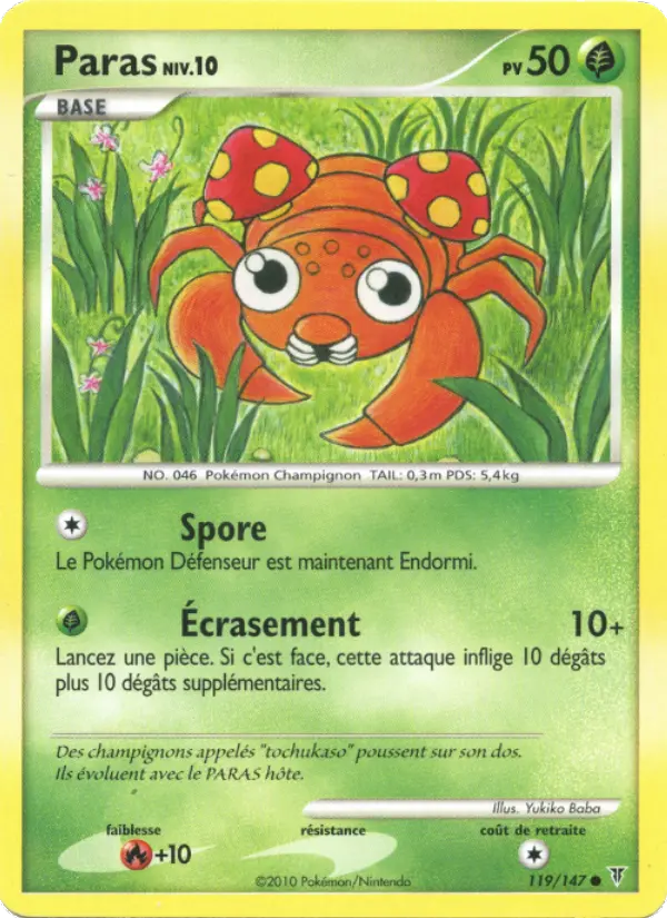 Paras — carte 119 de l’extension Vainqueurs Suprêmes