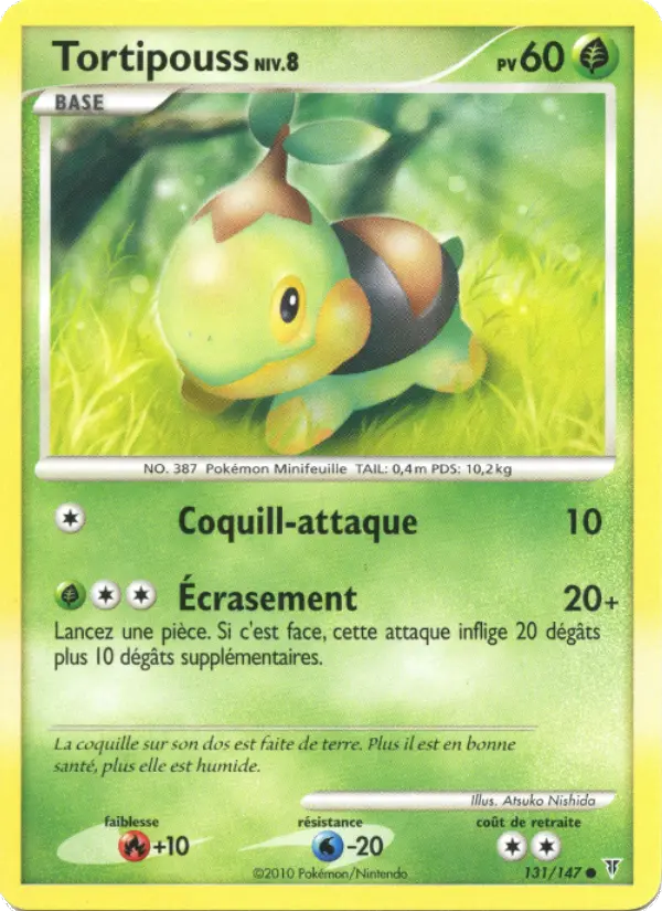 Tortipouss — carte 131 de l’extension Vainqueurs Suprêmes