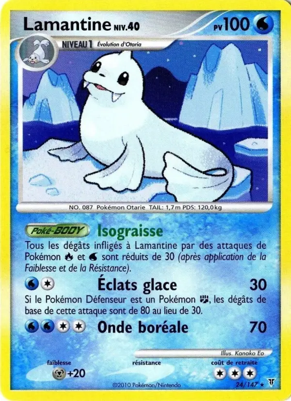 Lamantine — carte 24 de l’extension Vainqueurs Suprêmes