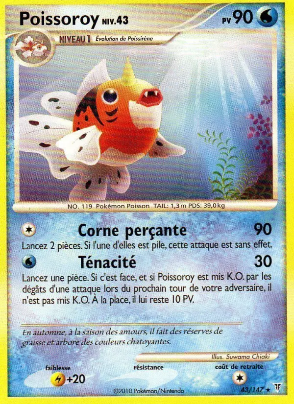Poissoroy — carte 43 de l’extension Vainqueurs Suprêmes