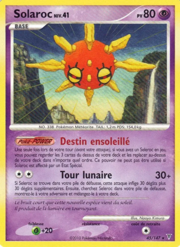 Solaroc — carte 45 de l’extension Vainqueurs Suprêmes