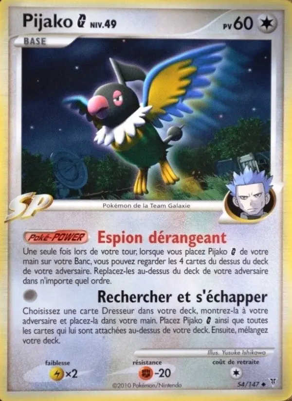 Pijako — carte 54 de l’extension Vainqueurs Suprêmes