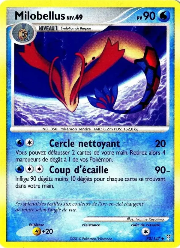 Milobellus — carte 70 de l’extension Vainqueurs Suprêmes