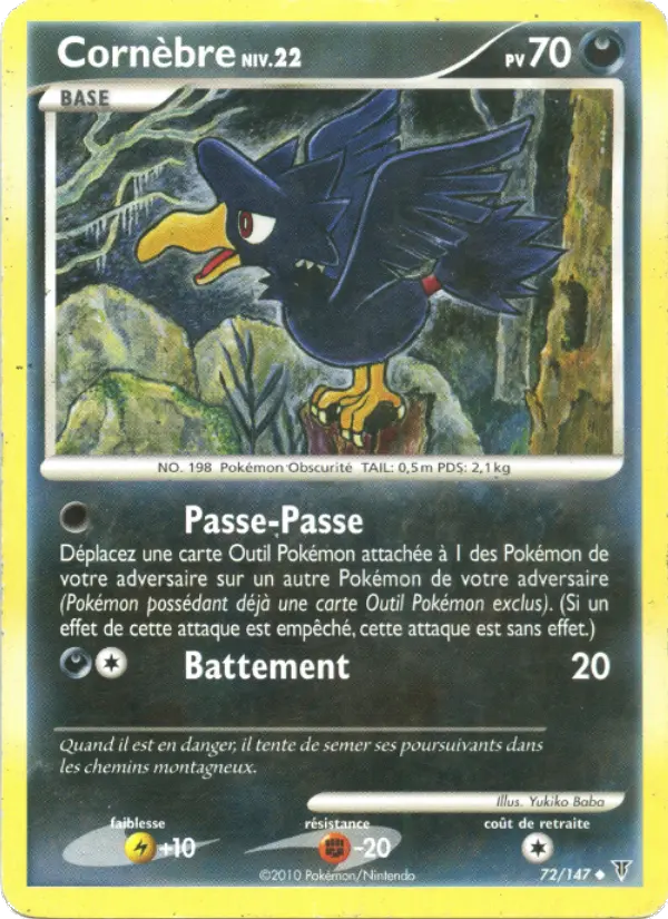 Cornèbre — carte 72 de l’extension Vainqueurs Suprêmes