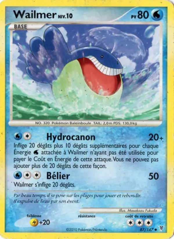 Wailmer — carte 87 de l’extension Vainqueurs Suprêmes