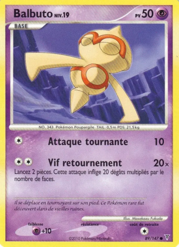 Balbuto — carte 89 de l’extension Vainqueurs Suprêmes