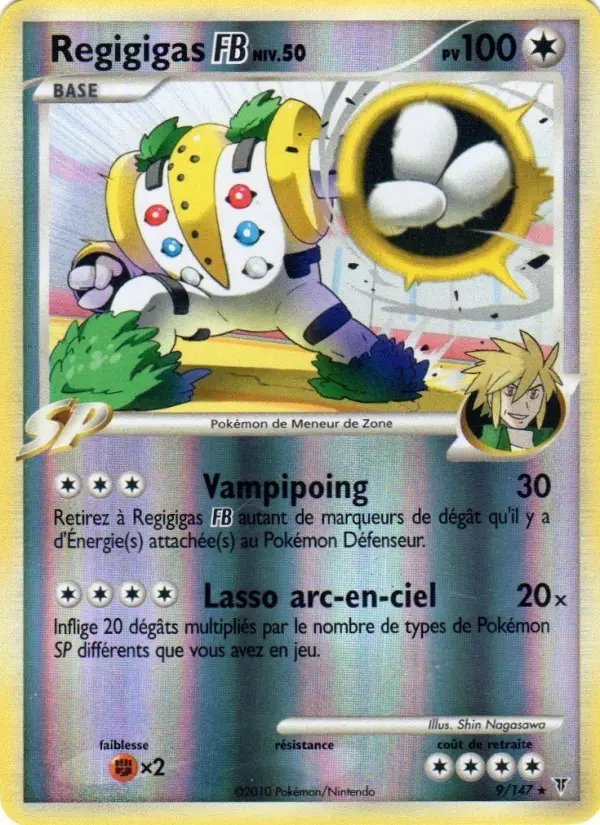 Regigigas — carte 9 de l’extension Vainqueurs Suprêmes
