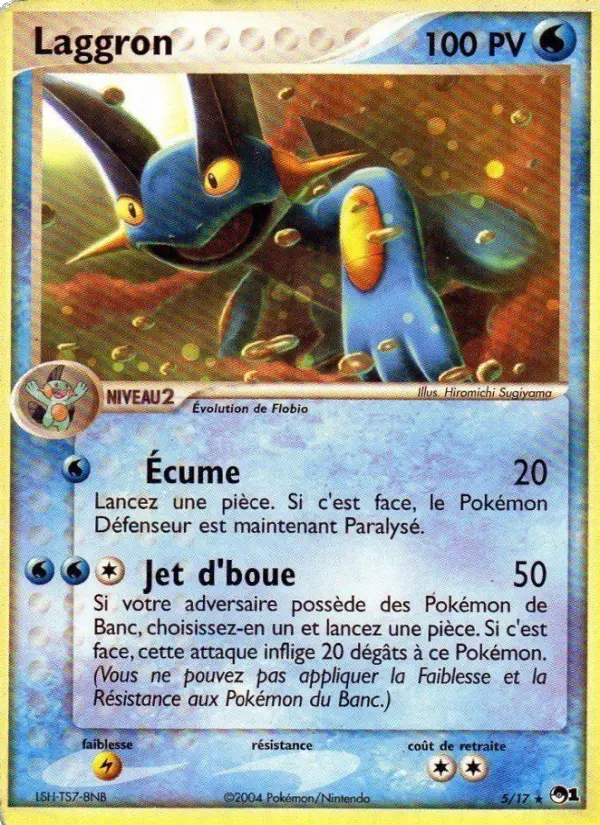 Laggron — carte 5 de l’extension POP Série 1