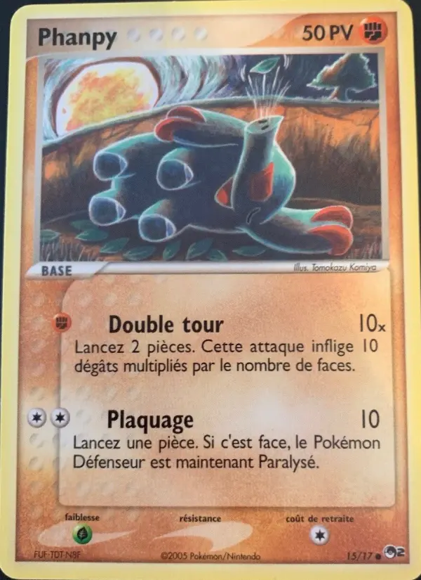 Phanpy — carte 15 de l’extension POP Série 2