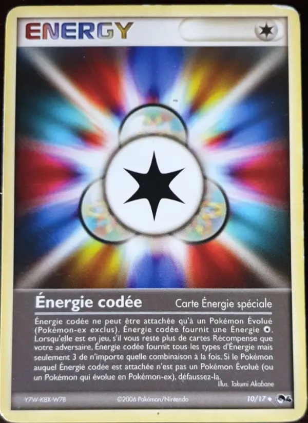 Énergie codée — carte 10 de l’extension POP Série 4