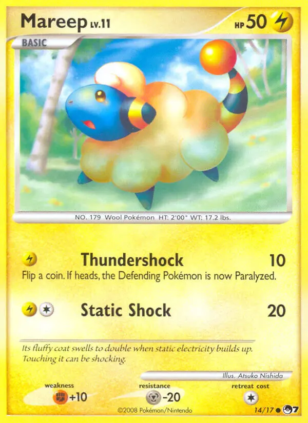 Mareep — carte 14 de l’extension POP Série 7