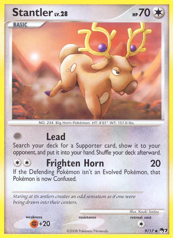 Stantler — carte 9 de l’extension POP Série 7