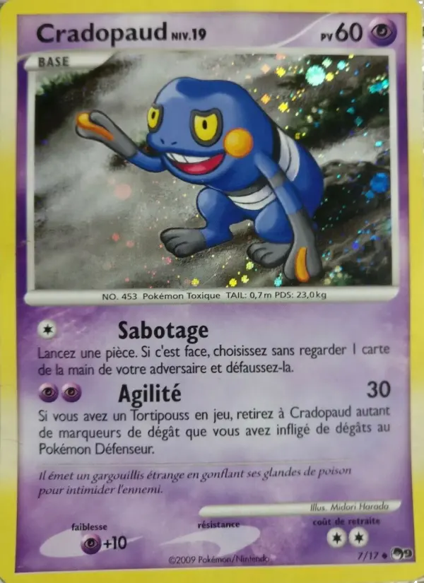 Cradopaud — carte 7 de l’extension POP Série 9