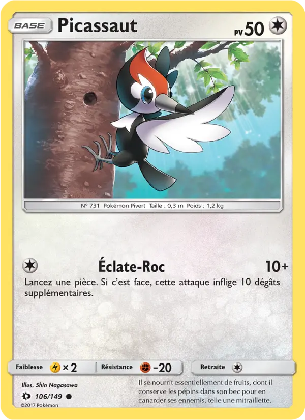 Picassaut — carte 106 de l’extension Soleil et Lune