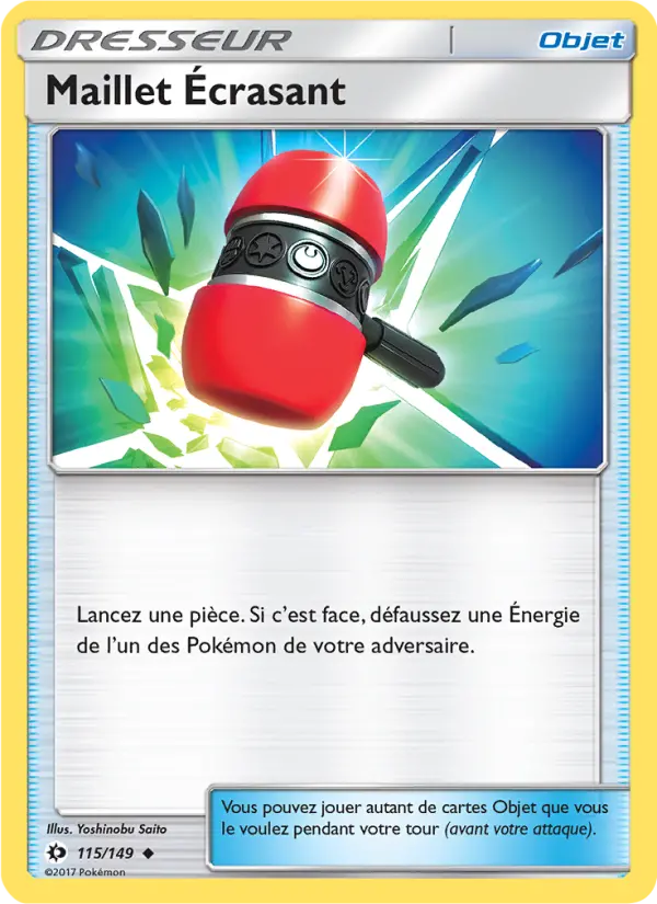 Maillet Écrasant — carte 115 de l’extension Soleil et Lune