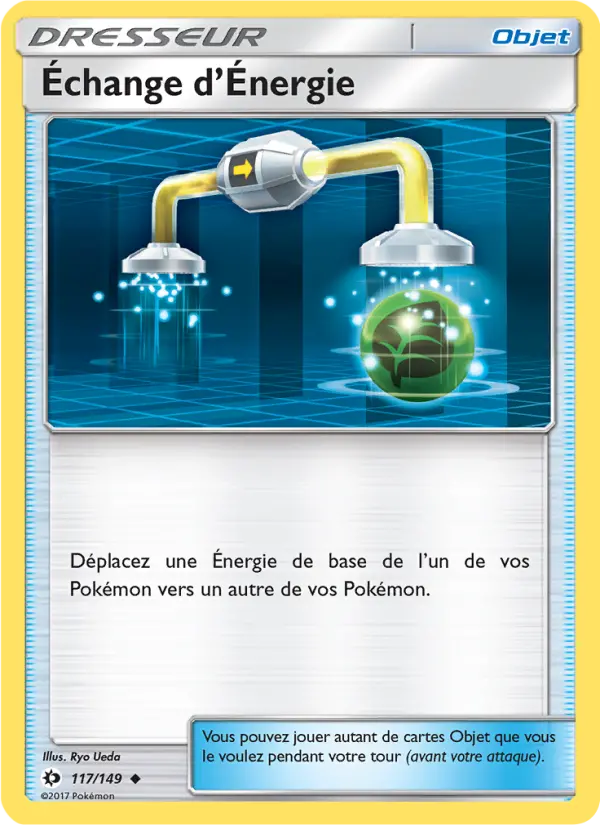 Échange d’Énergie — carte 117 de l’extension Soleil et Lune