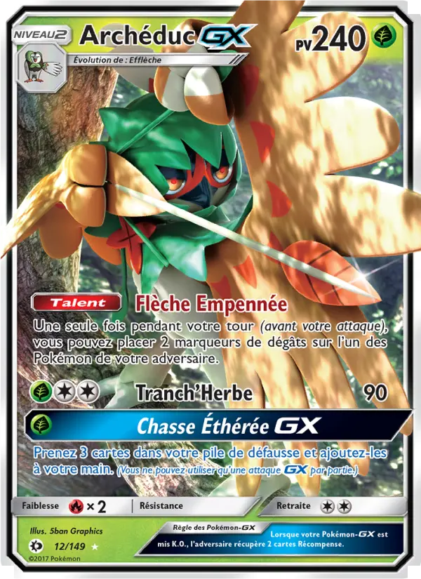 Archéduc GX — carte 12 de l’extension Soleil et Lune