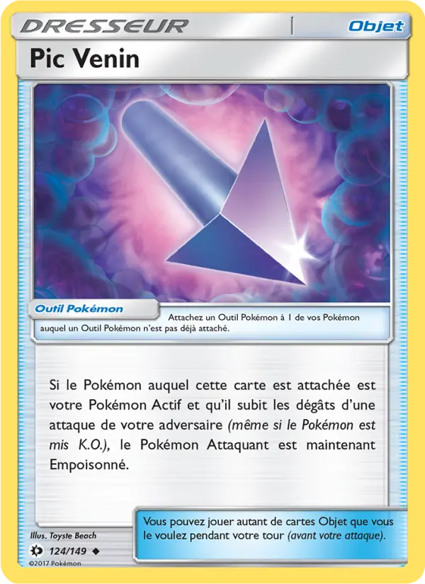 Pic Venin — carte 124 de l’extension Soleil et Lune