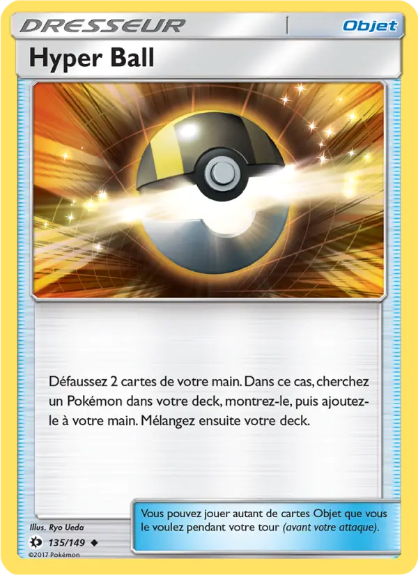 Hyper Ball — carte 135 de l’extension Soleil et Lune