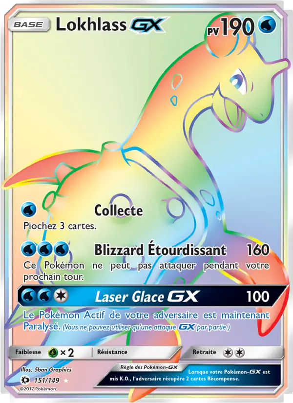 Lokhlass GX — carte 151 de l’extension Soleil et Lune