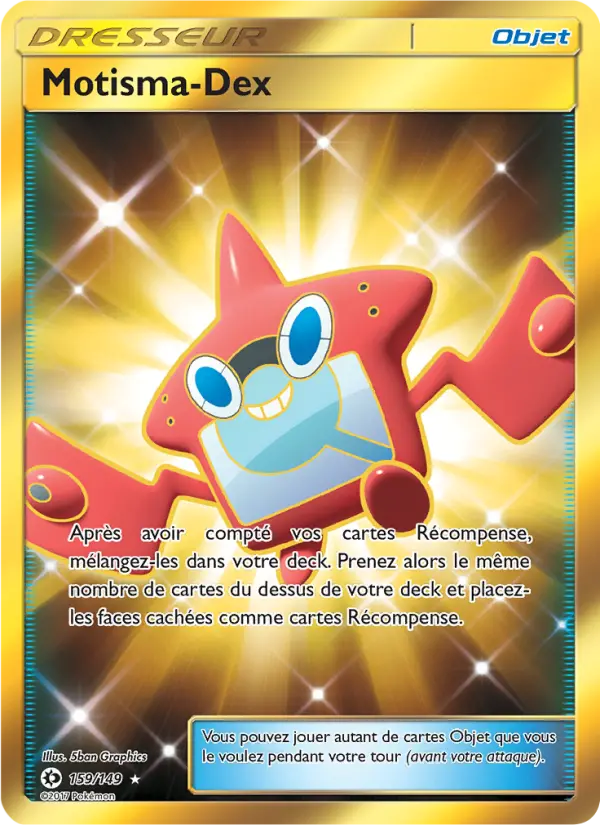 Motisma-Dex — carte 159 de l’extension Soleil et Lune