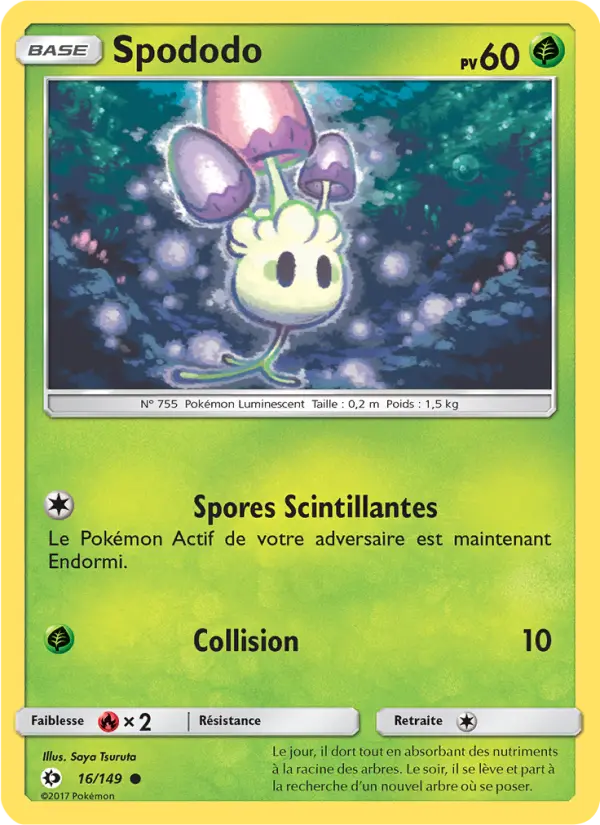 Spododo — carte 16 de l’extension Soleil et Lune